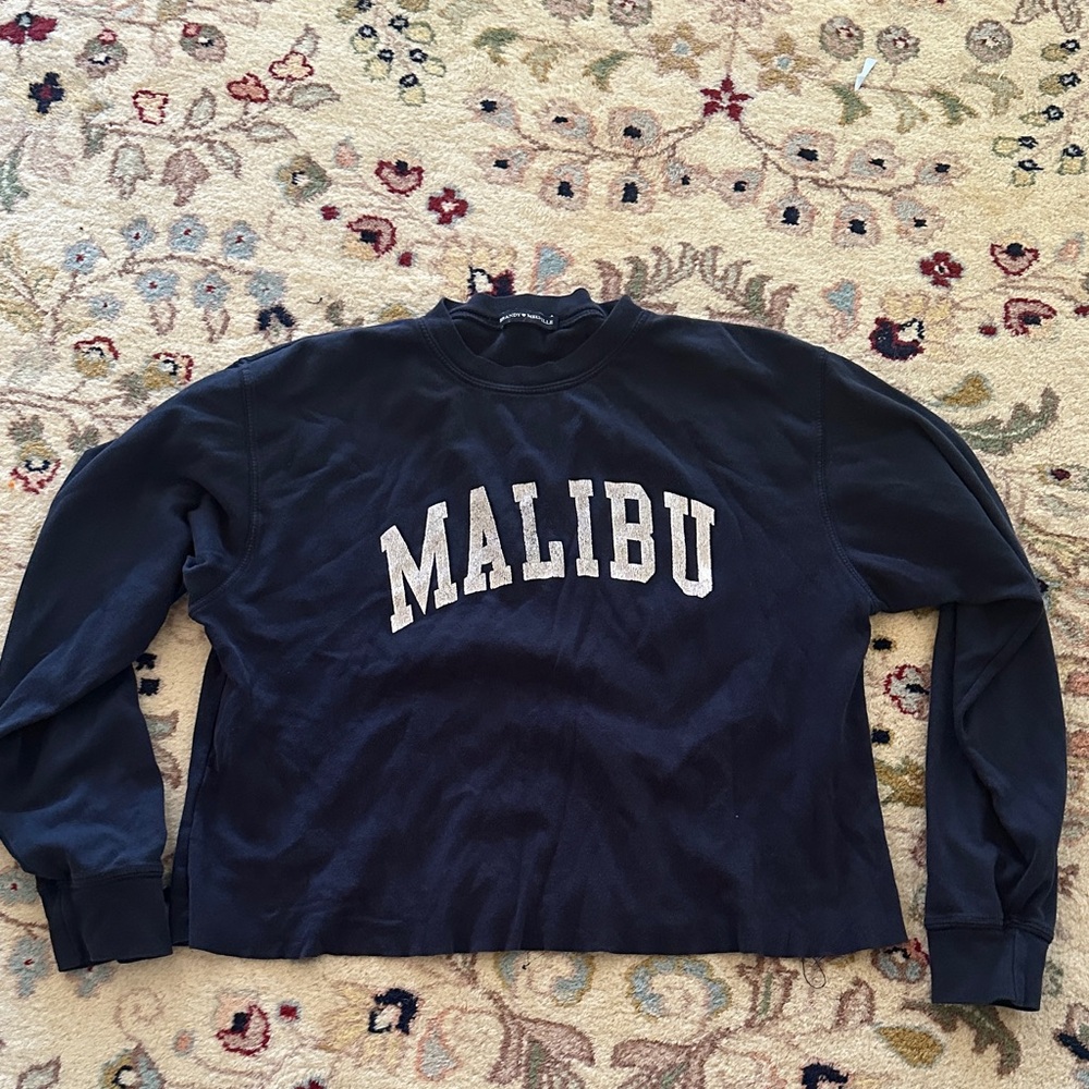 Brandy Melville Navy Long Sleeve Tee